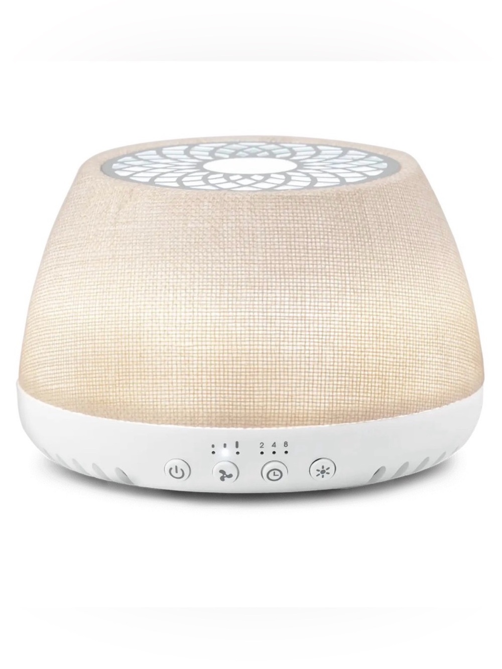Scentsy Air Diffuser with linen  shade and two pods- NIB